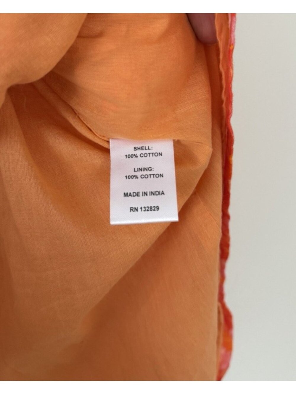 Lovers + Friends Reston Mitzy Ditsy Floral Smocked Mini Dress Orange Feminine M - Picture 11 of 11